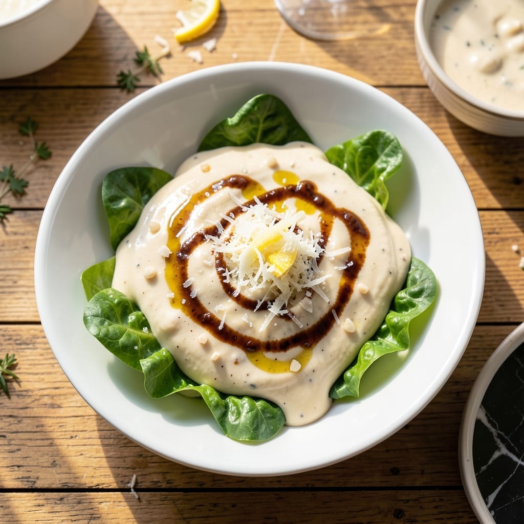Caesar Dressing Recipe No Anchovies: Creamy Parmesan Twist Without the Fish