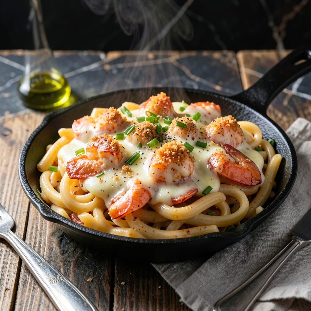 Bobby Flay's Lobster Mac N Cheese Recipe: Decadent Three-Cheese Indulgence