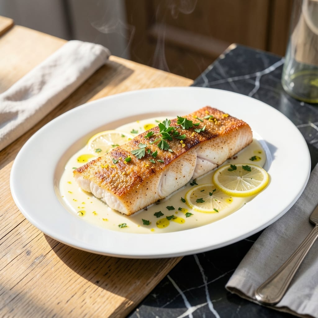 Recipe for Filet of Sole Baked: Buttery Layers With Lemon Zest