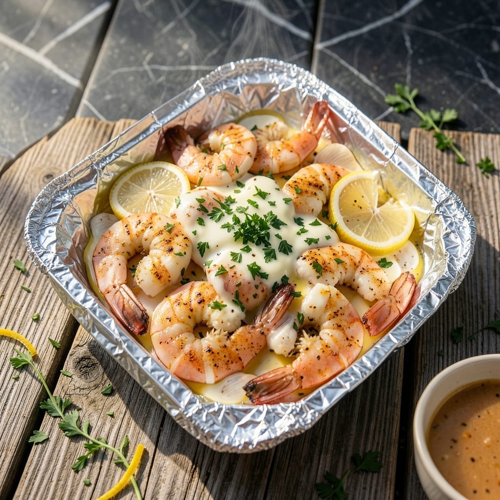 Grilled Shrimp Foil Recipe: Zesty Garlic Butter in Minutes