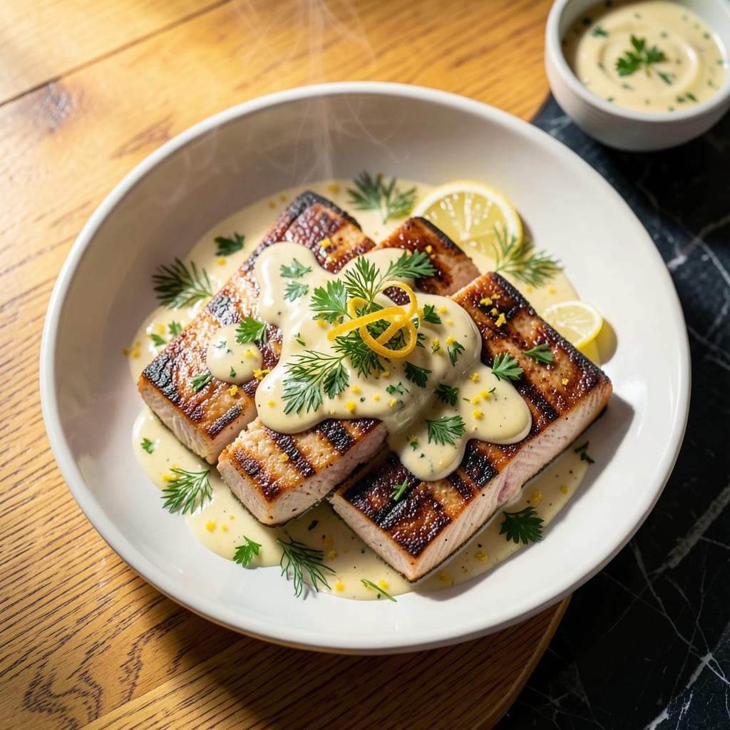 The Best Swordfish Recipe: Grilled With Lemon-Herb Butter