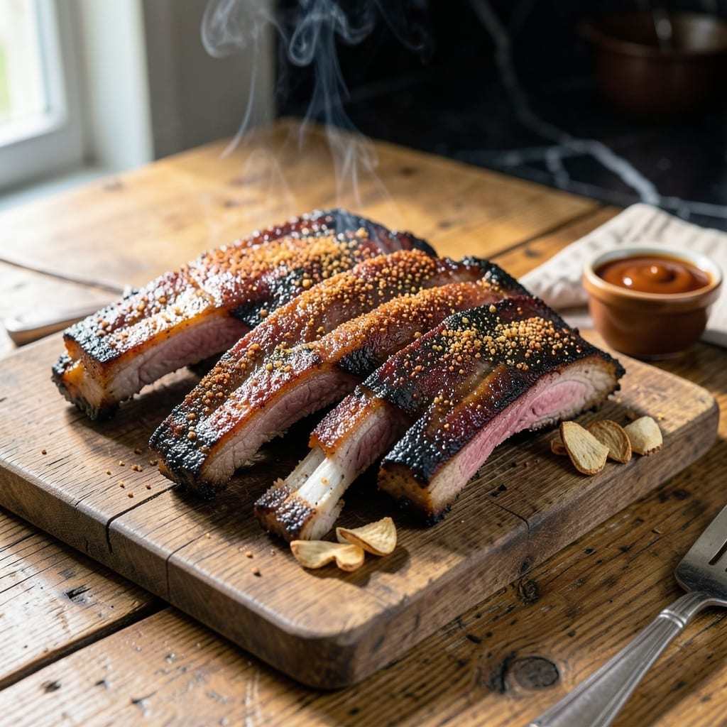 Smoke Ribs Recipe Smoker: Fall-Off-The-Bone With Applewood Kiss Smoke Ribs Recipe Smoker: Fall-Off-The-Bone With Applewood Kiss