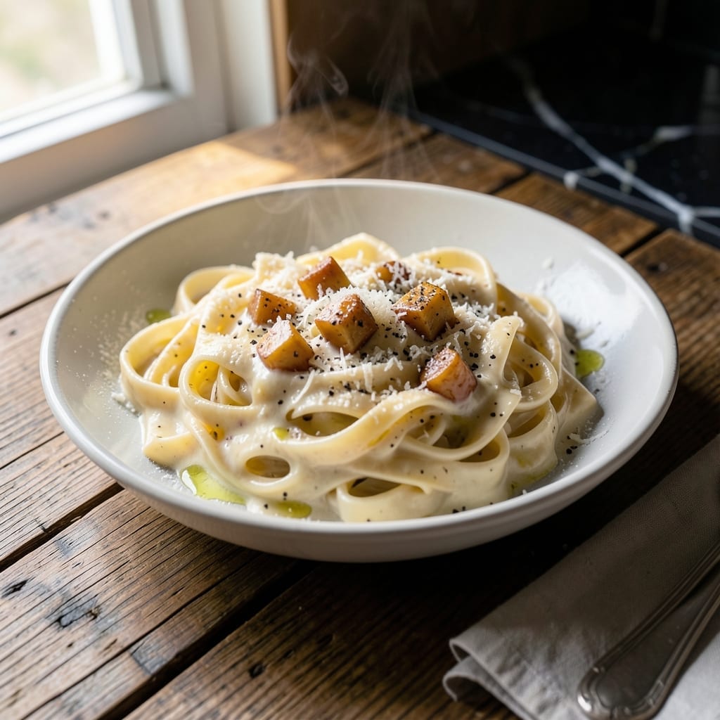 Recipe for Fettuccine Alfredo Sauce with Half and Half: Velvety Richness Without Heavy Cream