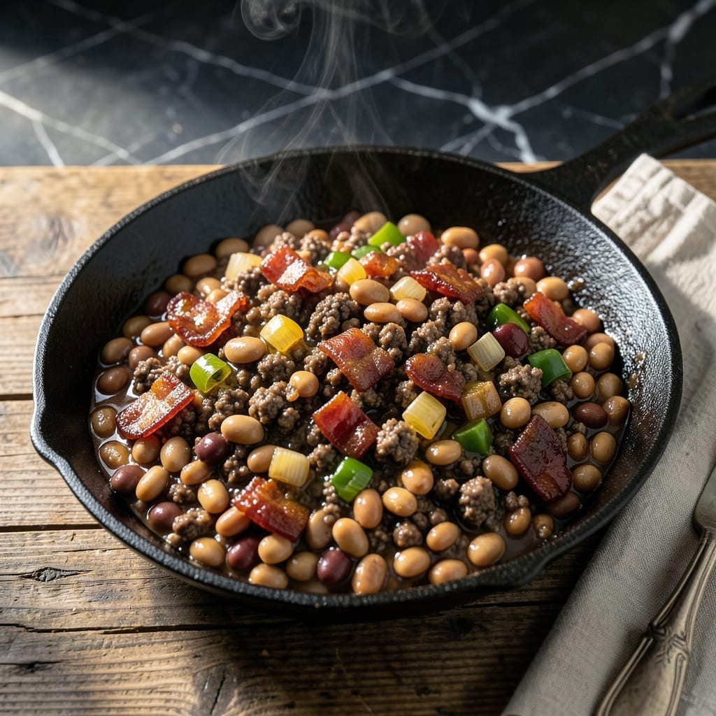 Recipe for Cowboy Beans: Smoky Sweetness With a Kick