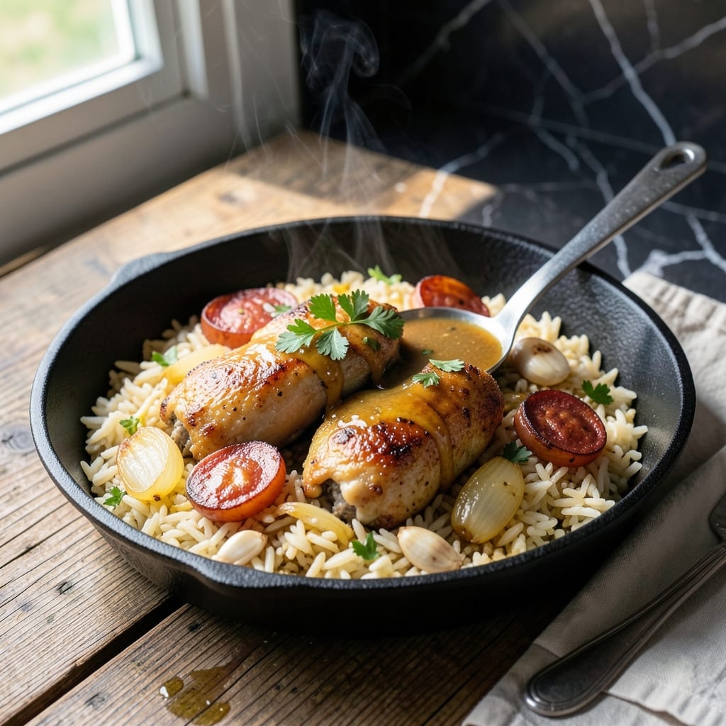 Greasy Rice Recipe: Savory One-Pot Comfort with Crispy Bites Greasy Rice Recipe: Savory One-Pot Comfort with Crispy Bites