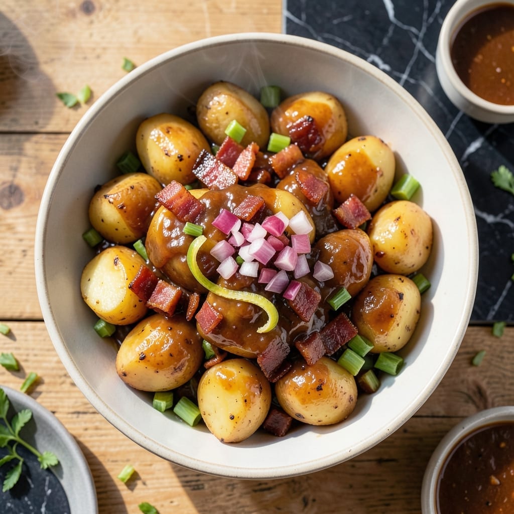 Barbecue Potato Salad Recipe: Smoky Tang With Crispy Bacon Bits
