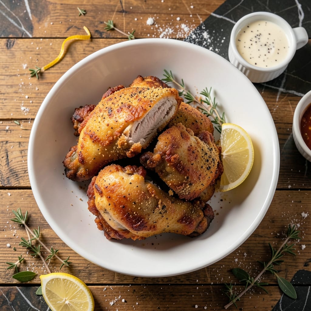 Fried Chicken Recipe No Cornstarch: Egg Wash Trick for Crispy Results
