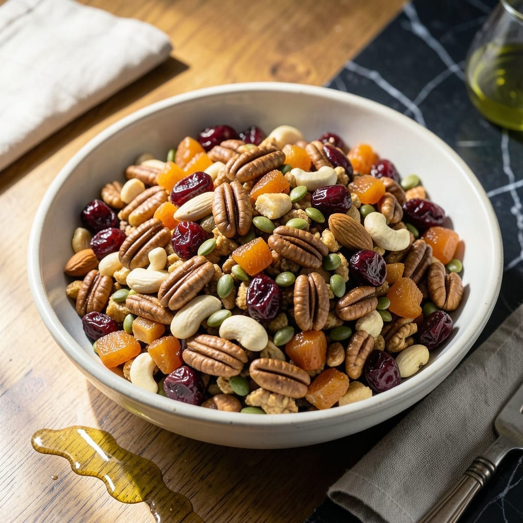 Golden Recipe Deluxe Trail Mix: Sweet and Salty Adventure in Every Bite