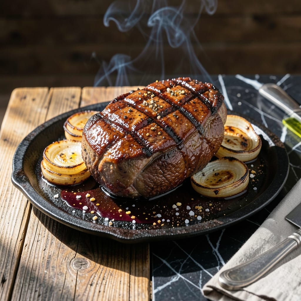 Barbecued Beef Recipe: Slow-Smoked Melting Tenderness