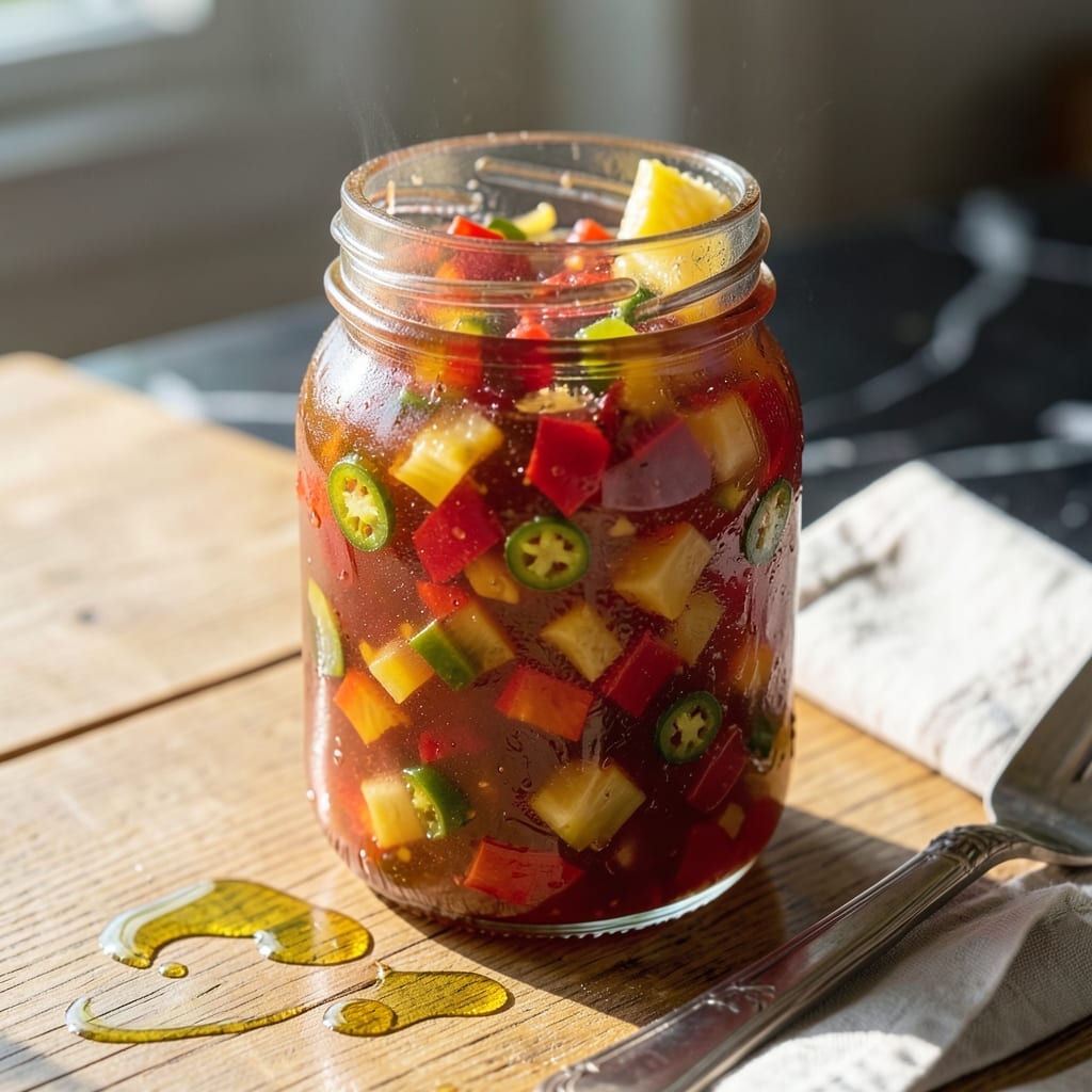 Pineapple Pepper Jelly Recipe: Sweet Heat Spread for Charcuterie Boards Pineapple Pepper Jelly Recipe: Sweet Heat Spread for Charcuterie Boards