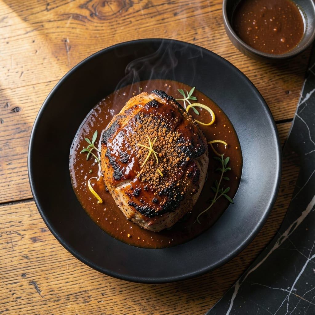 Barbecue Roast Beef Recipe: Smoky Oven-Baked Tender Slices Barbecue Roast Beef Recipe: Smoky Oven-Baked Tender Slices