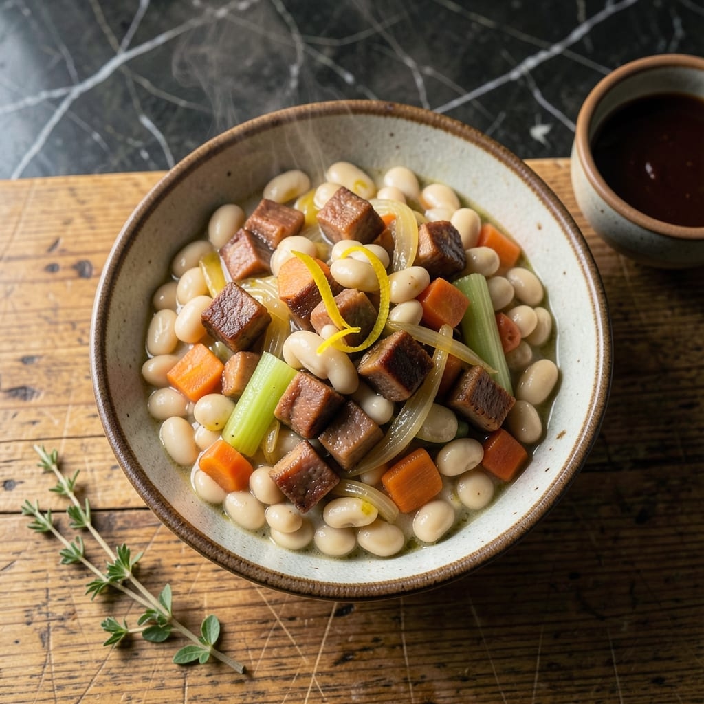 Snowcap Beans Recipe: Creamy White Bean Stew With Smoked Ham