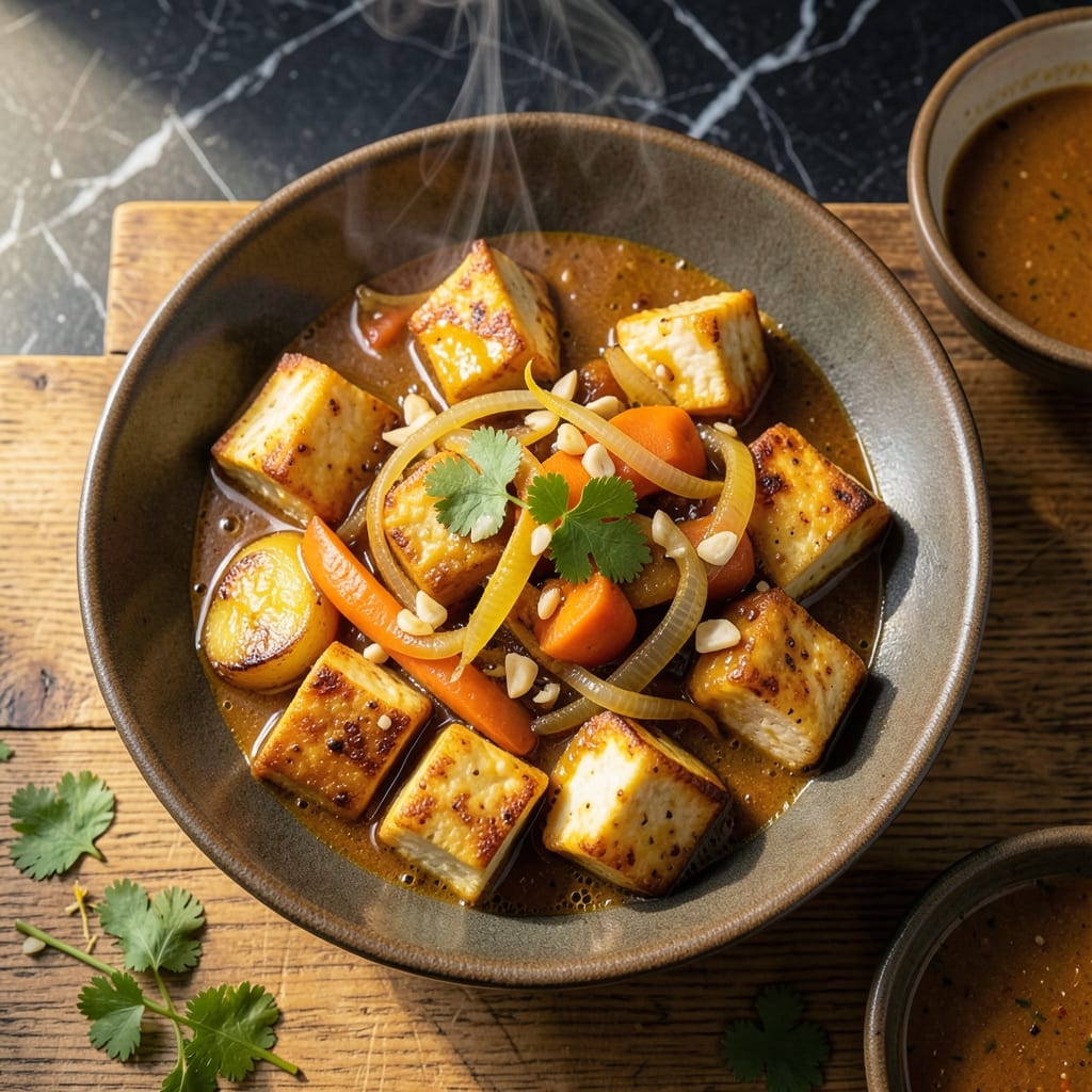 Golden Curry Recipe Tofu: Japanese Comfort in a Bowl