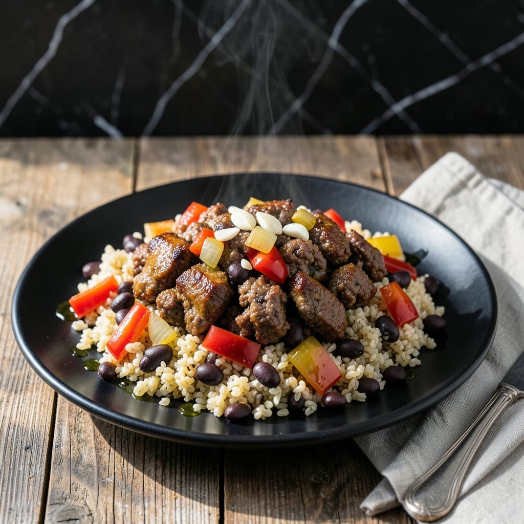 High Protein Recipe With Ground Beef: Lean Muscle Fuel in One Skillet