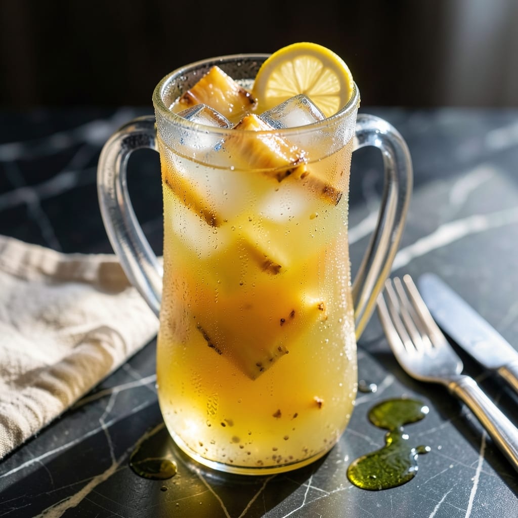 Jollibee Pineapple Quencher Recipe: Tropical Sweetness in a Glass