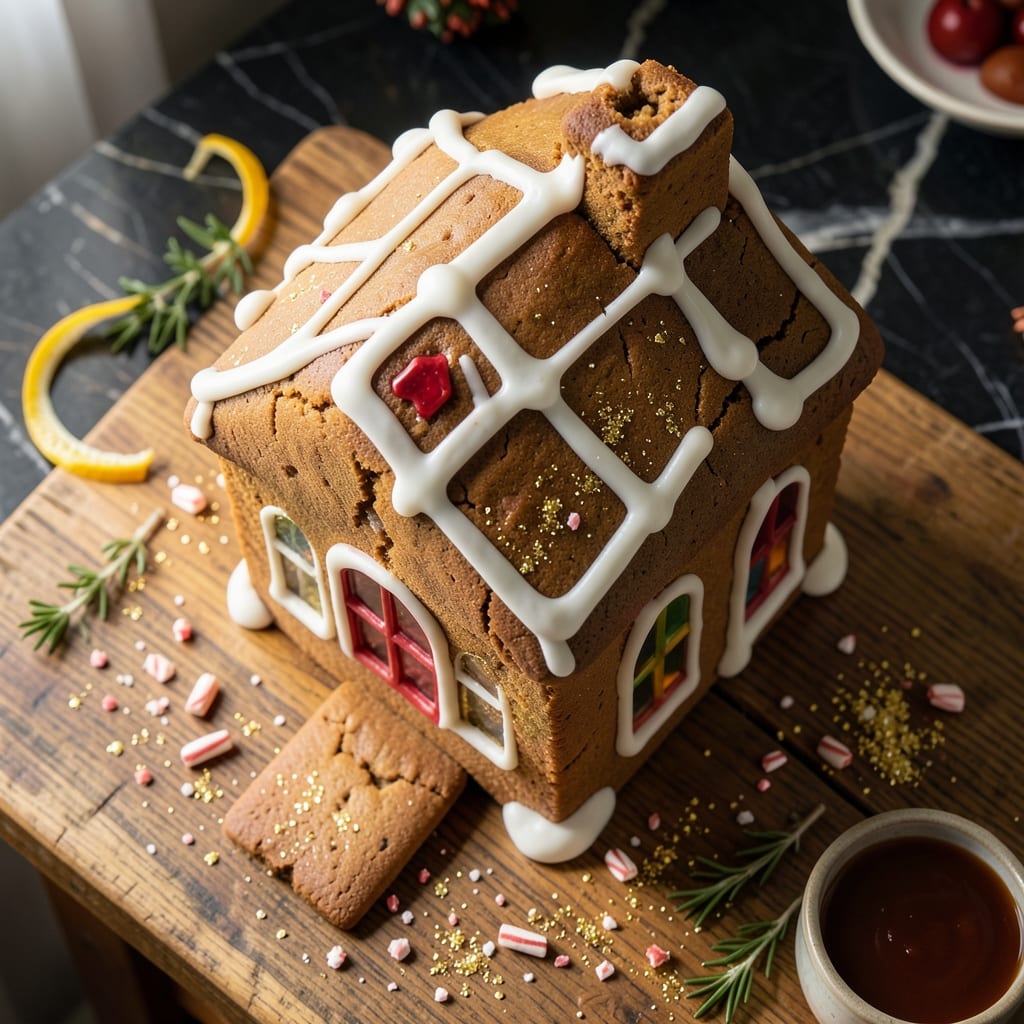 Gingerbread House Recipe No Molasses: Honey-Sweetened Holiday Structure