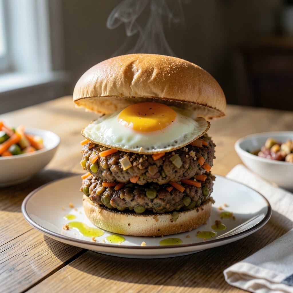 Lentil Burger Recipe With Egg: Savory Patties That Hold Together Perfectly