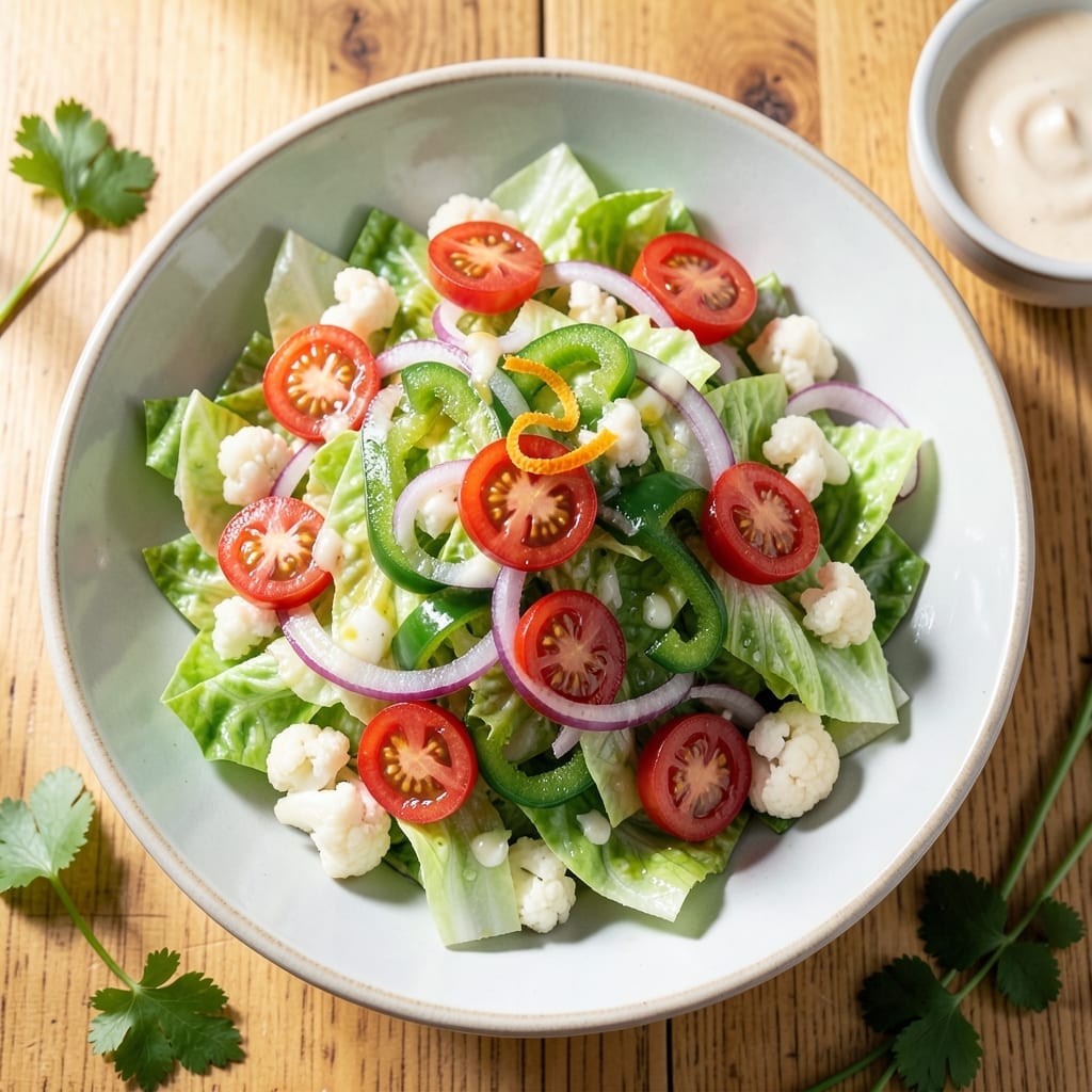 Imos Salad Recipe: Tangy Vinegar-Based Crunch With a Kick