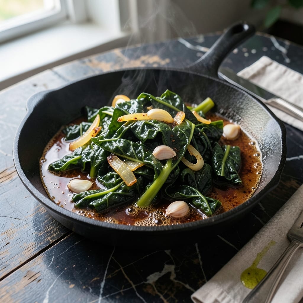 Paula Deen's Collard Greens Recipe: Smoky Southern-Style Slow Cooked