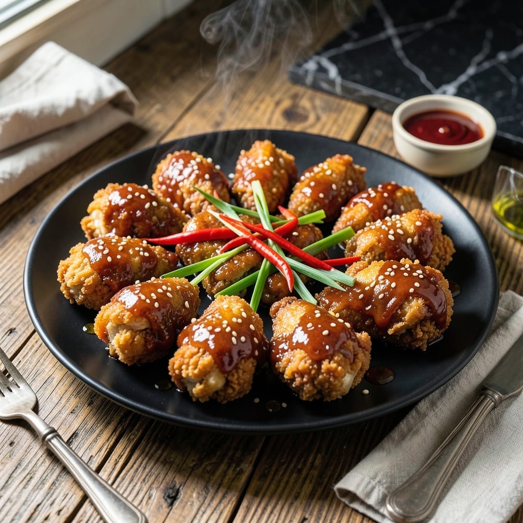 Korean Fried Chicken Recipe Gochujang: Spicy-Sweet Crunch with Double-Fry Magic