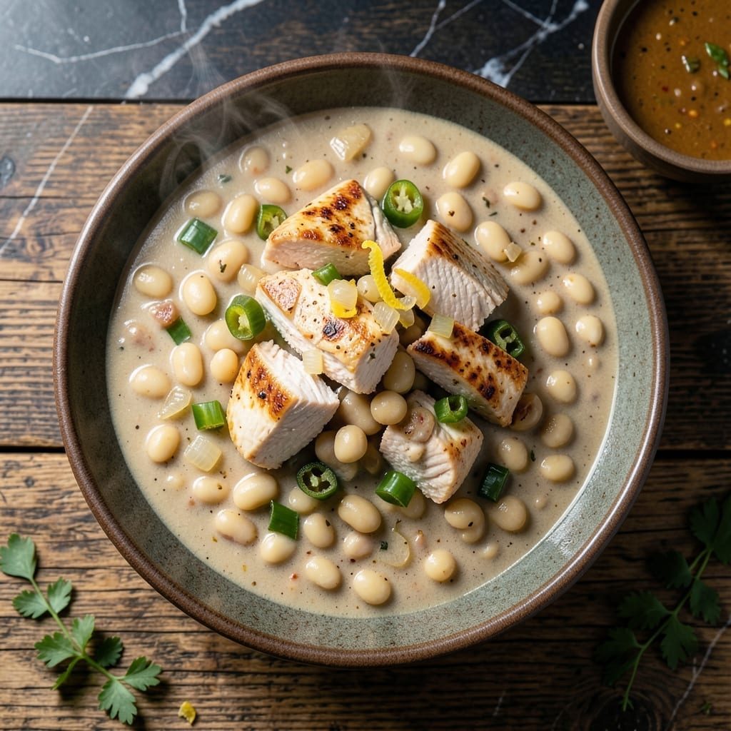 Olga's White Bean Chicken Chili Recipe: Smoky Southwestern Warmth in a Bowl