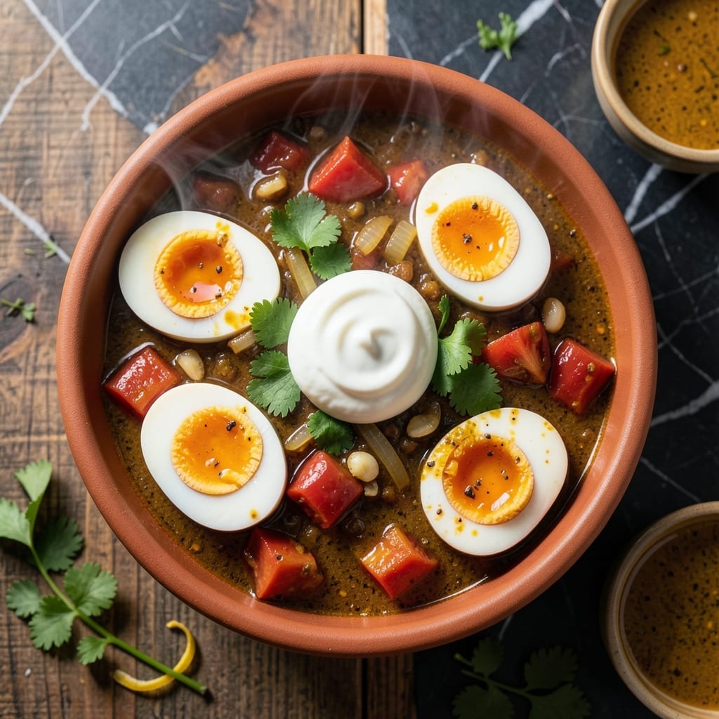 Egg Curry Recipe With Yogurt: Rich and Aromatic Spiced Gravy