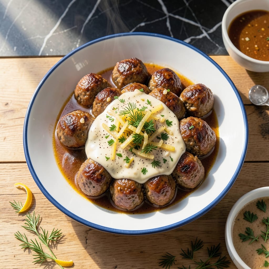 Best Swedish Meatball Recipe Ever: Tender Bites in Creamy Gravy