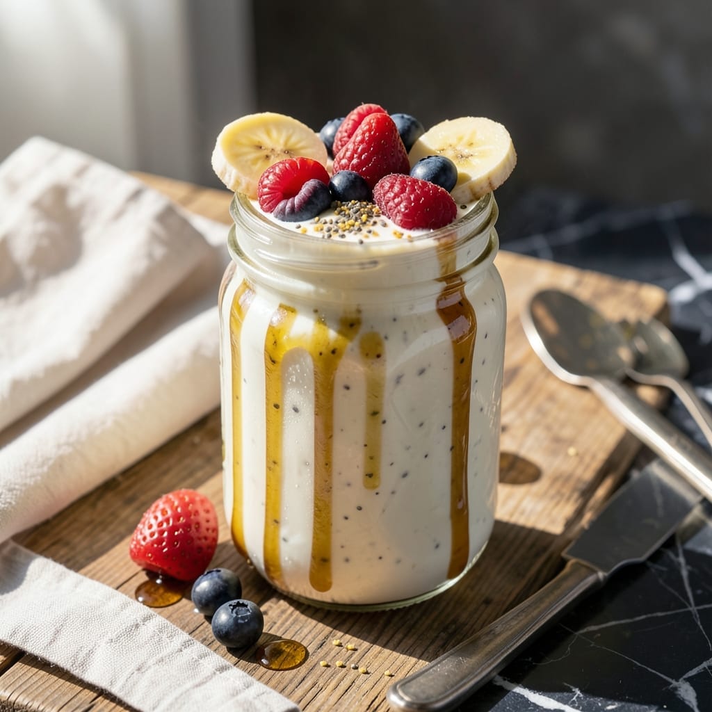 Recipe for Greek Yogurt Fruit Smoothie: Protein-Packed Morning Boost
