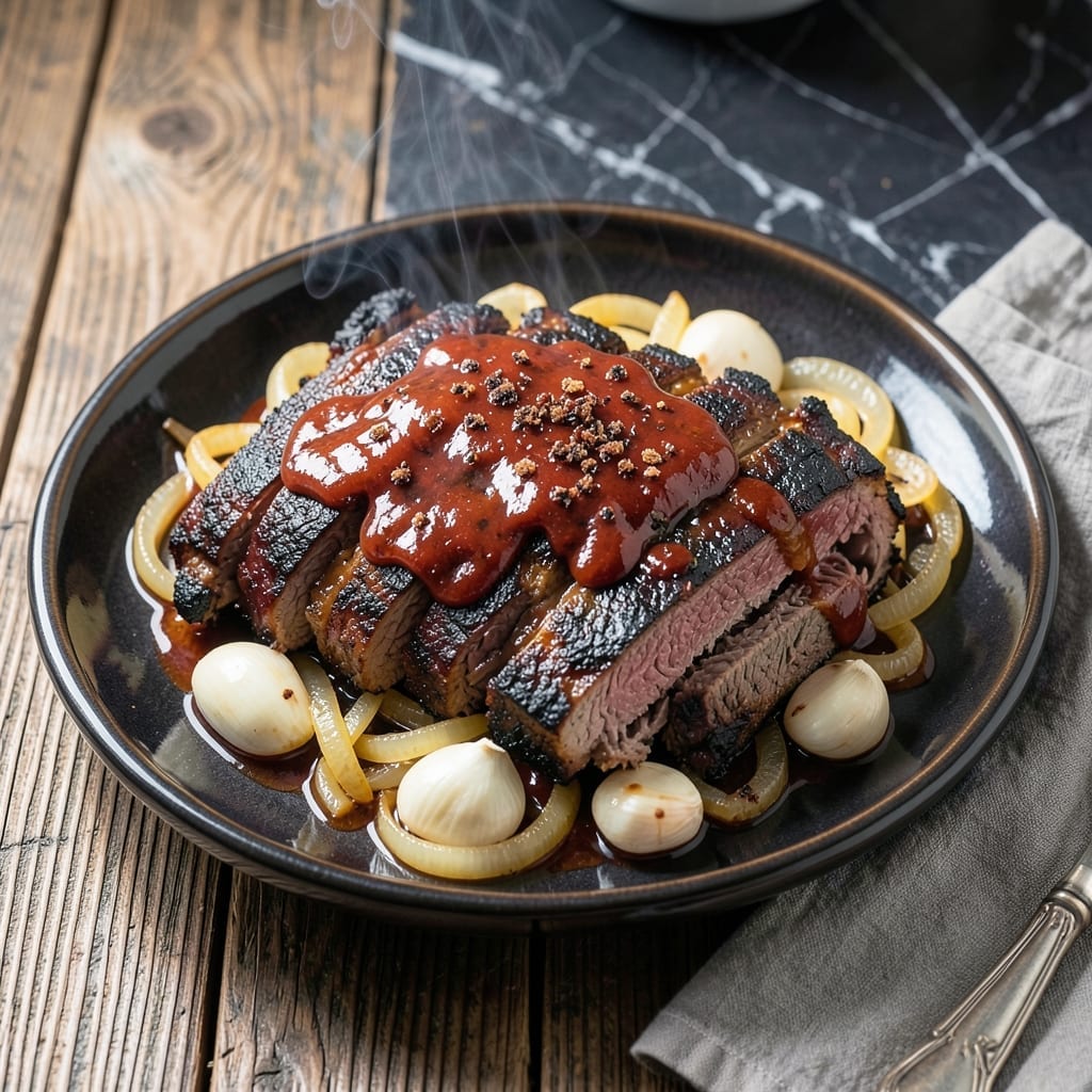 Barbecue Brisket Crock Pot Recipe: Hands-Off Smoky Tenderness