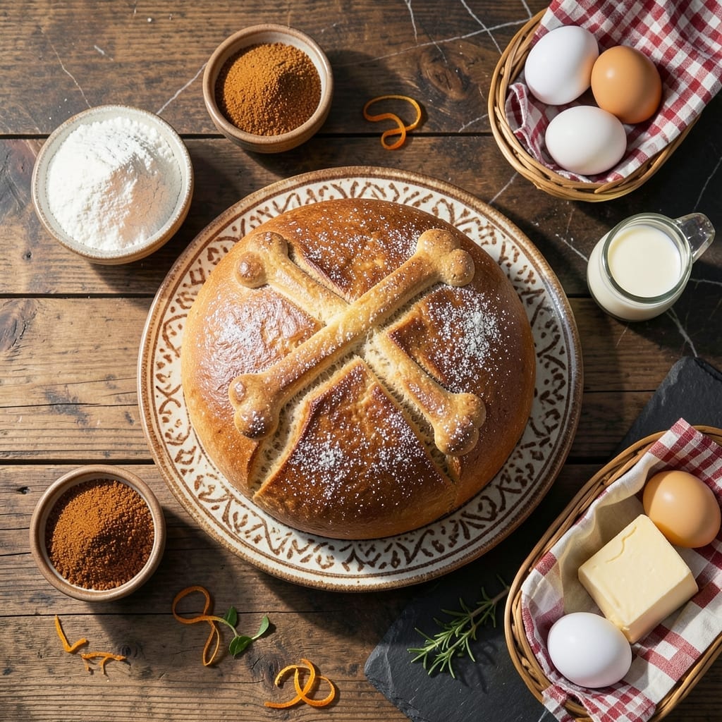 Recipe for Pan DE Los Muertos: Traditional Mexican Sweet Bread for Día DE Los Muertos