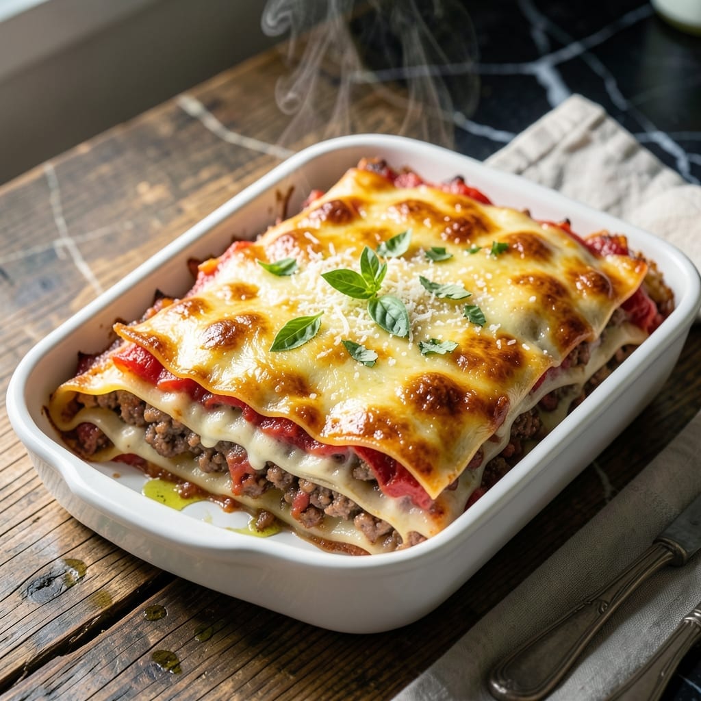 Lasagna Recipe Cook Temp: Perfect Layers Baked to Bubbling Perfection