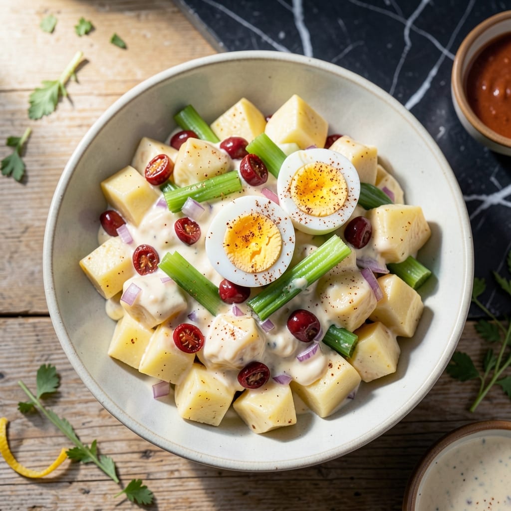 Potato Salad Recipe With Pimentos: Classic Creamy Side With a Peppery Twist