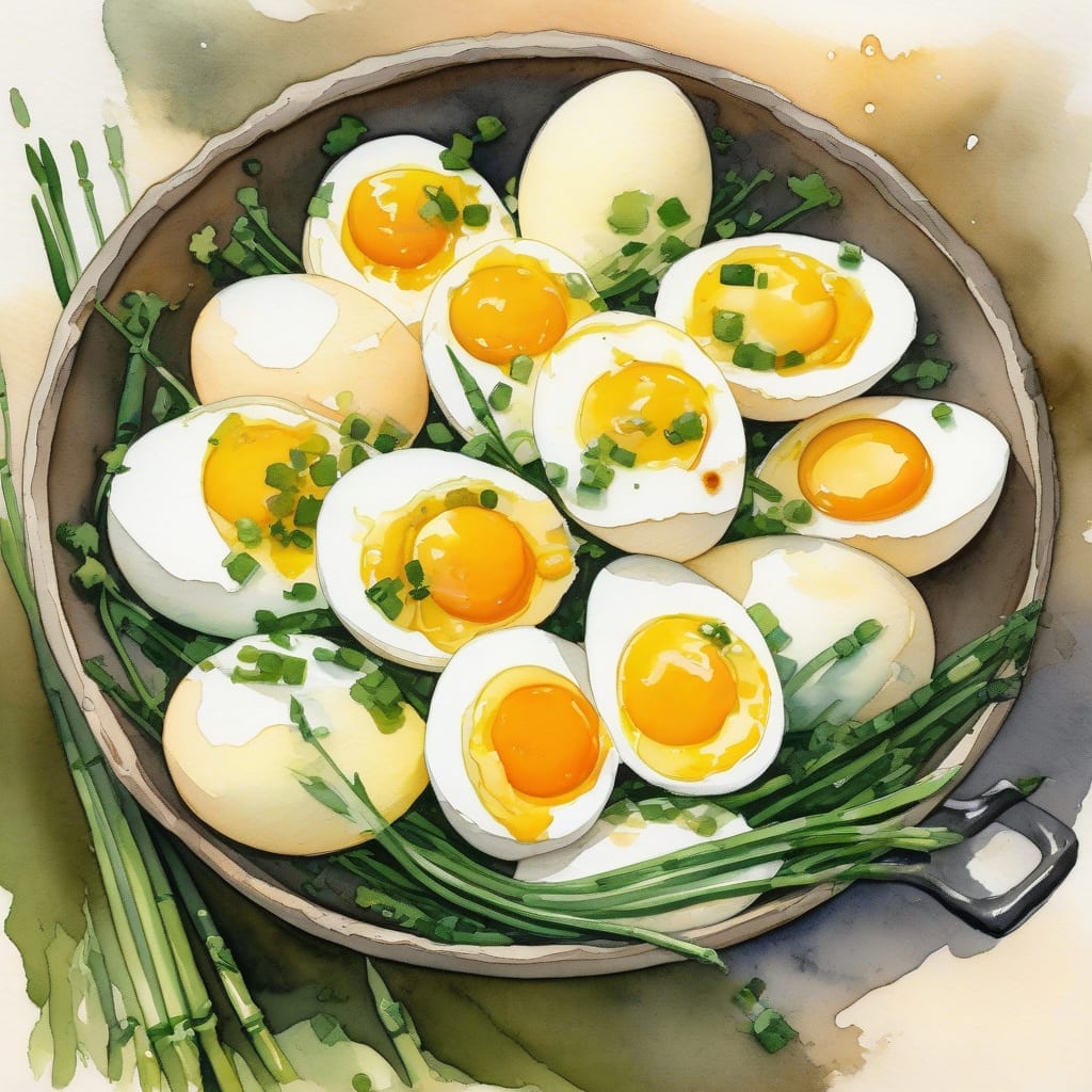 stretched eggs recipe