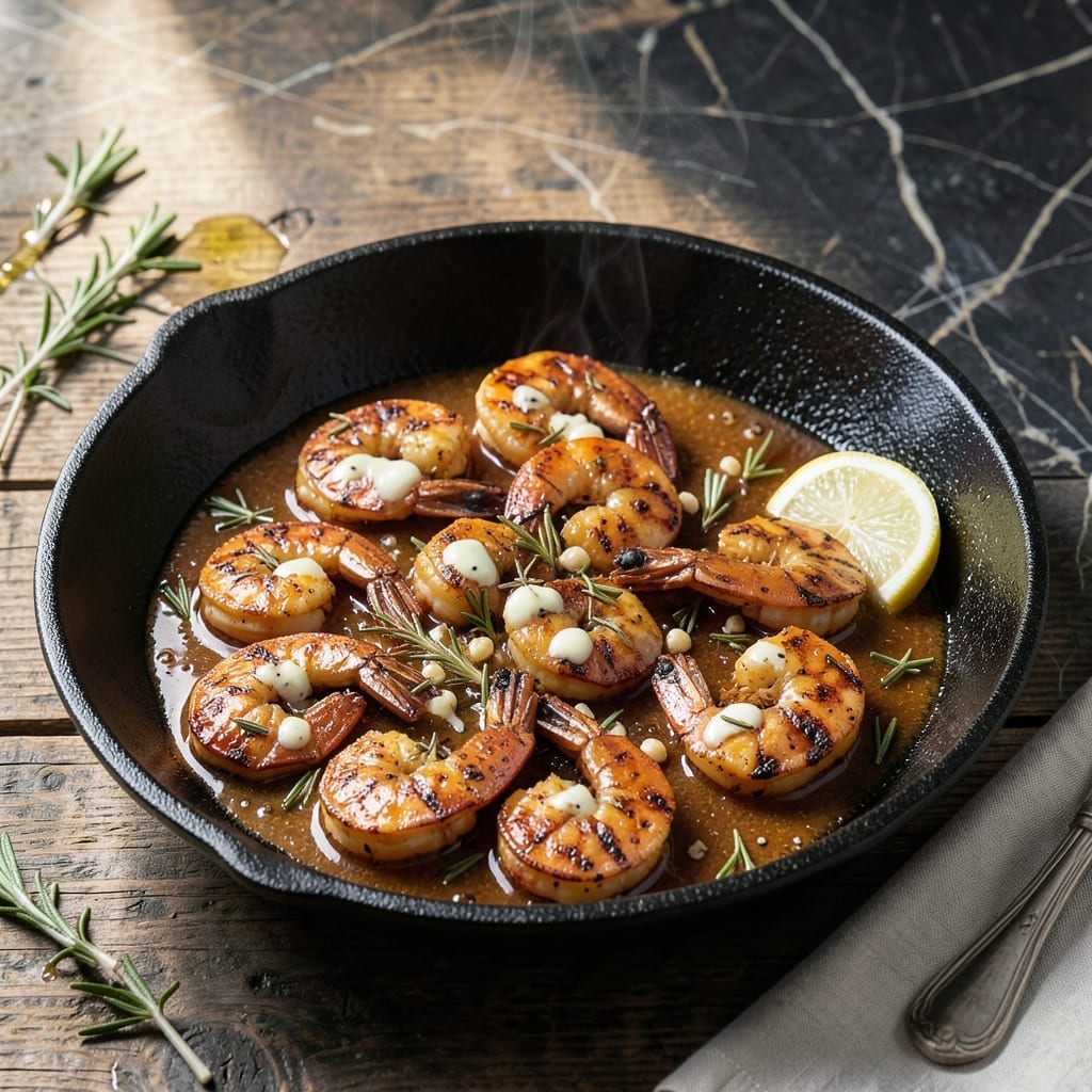 Bubba Gump BBQ Shrimp Recipe: Buttery Gulf Coast Spice in a Skillet