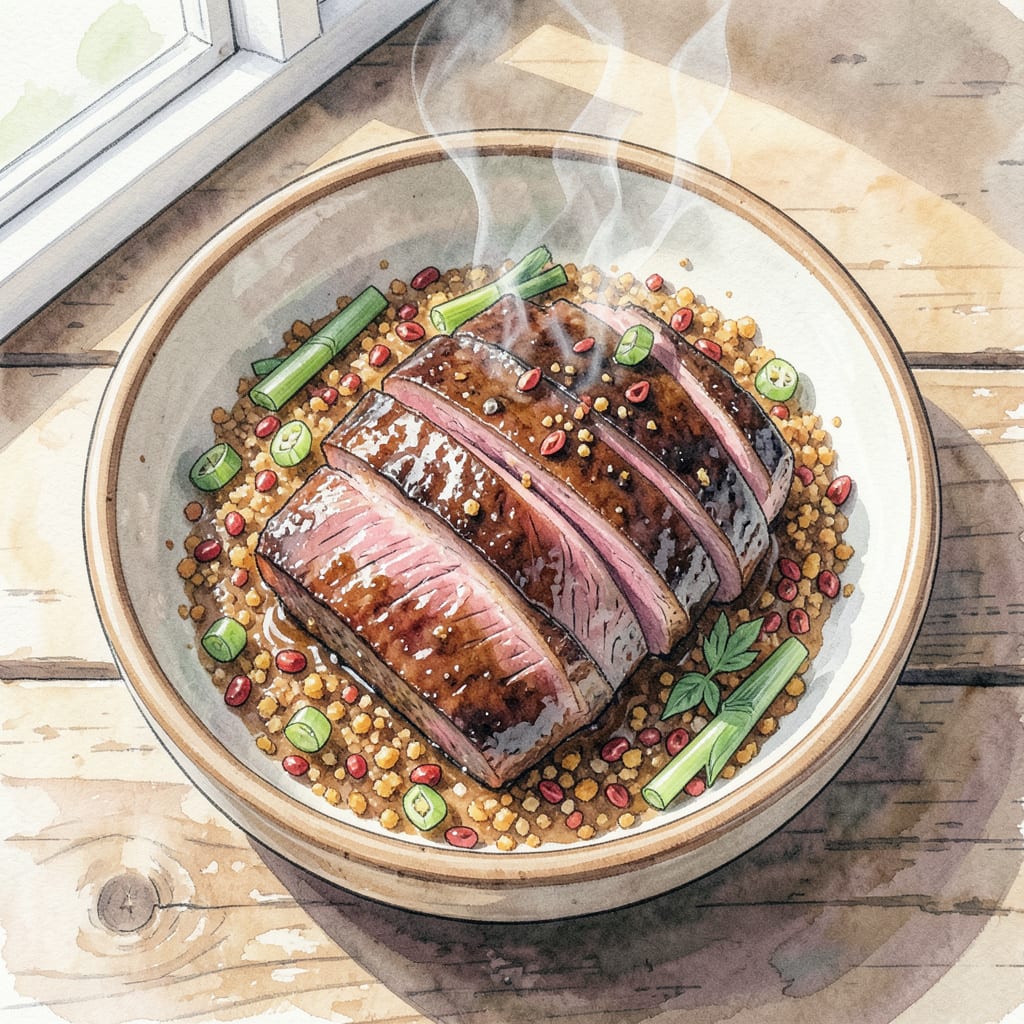 Visual representation of 4 Rivers BBQ Brisket Recipe: Smoky Tender Perfection