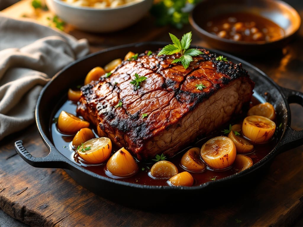 Beef Brisket With Coke Recipe: Smoky-Sweet Soda-Braised Tenderness