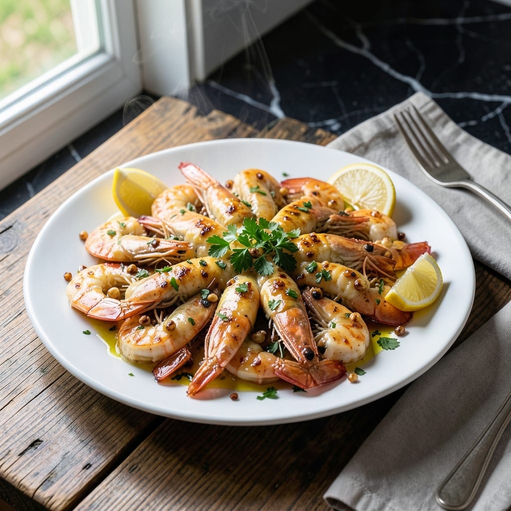 Garlic Buttered Shrimp Recipe Ingredients: Succulent Prawns in 15 Minutes