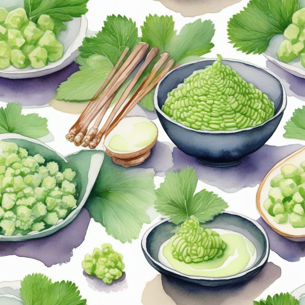 wasabi recipes
