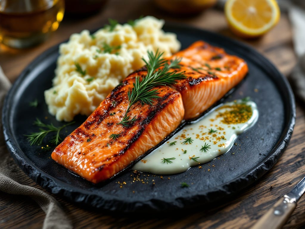 Smoked Fish Recipe: Nordic-Style Cedar Smokiness With Dill Crisp