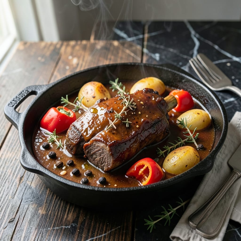 Jamaican Beef Shank Recipe: Slow-Braised Island Flavors Jamaican Beef Shank Recipe: Slow-Braised Island Flavors