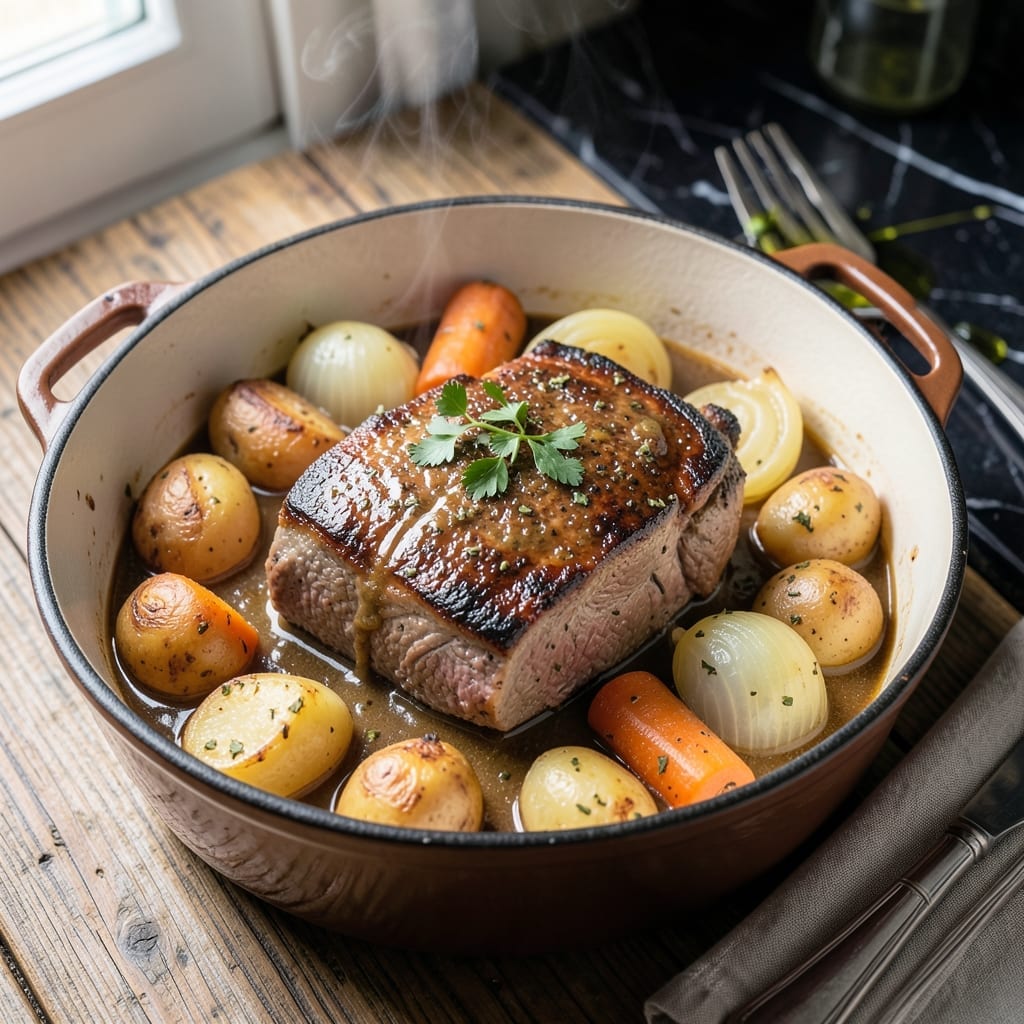Pot Roast Recipe With Ranch Seasoning: Slow-Cooked Herb-Infused Tenderness Pot Roast Recipe With Ranch Seasoning: Slow-Cooked Herb-Infused Tenderness