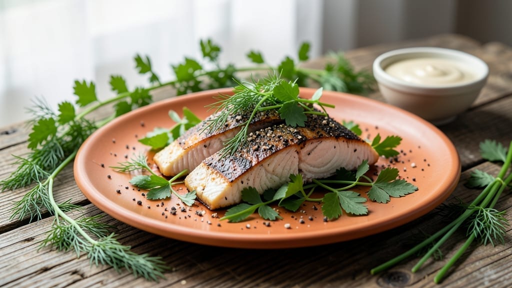 Recipe For Smoked Trout Salad: Crispy Greens With Creamy Dill Dressing Recipe For Smoked Trout Salad: Crispy Greens With Creamy Dill Dressing