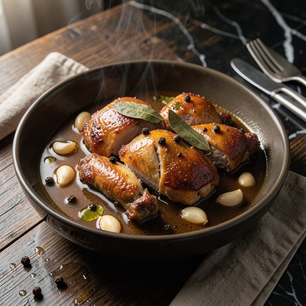 Filipino Chicken Adobo Recipe Slow Cooker: Hands-Off Tangy-Soy Tenderness