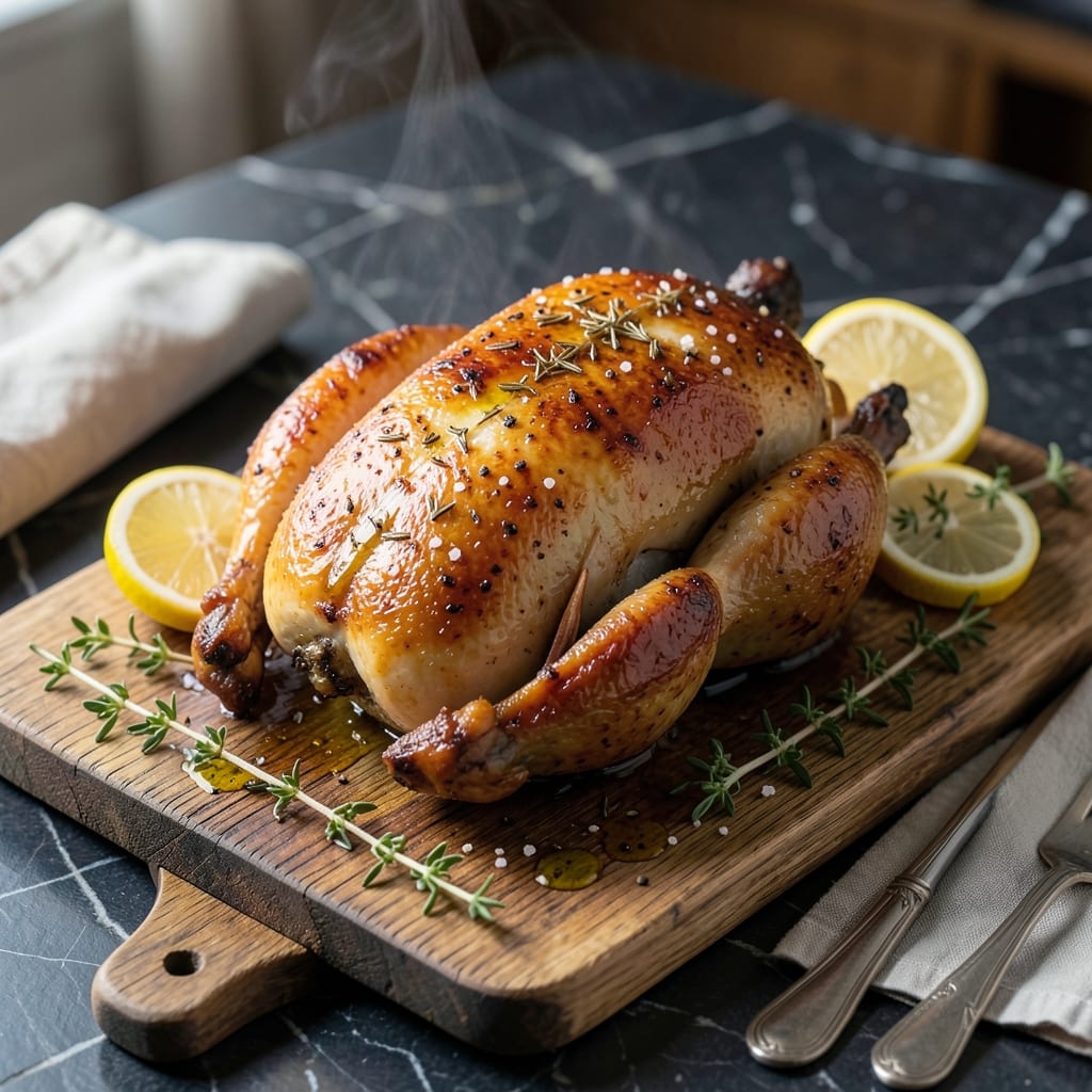 Whole Baby Chicken Recipe: Golden Crisp Skin and Succulent Meat