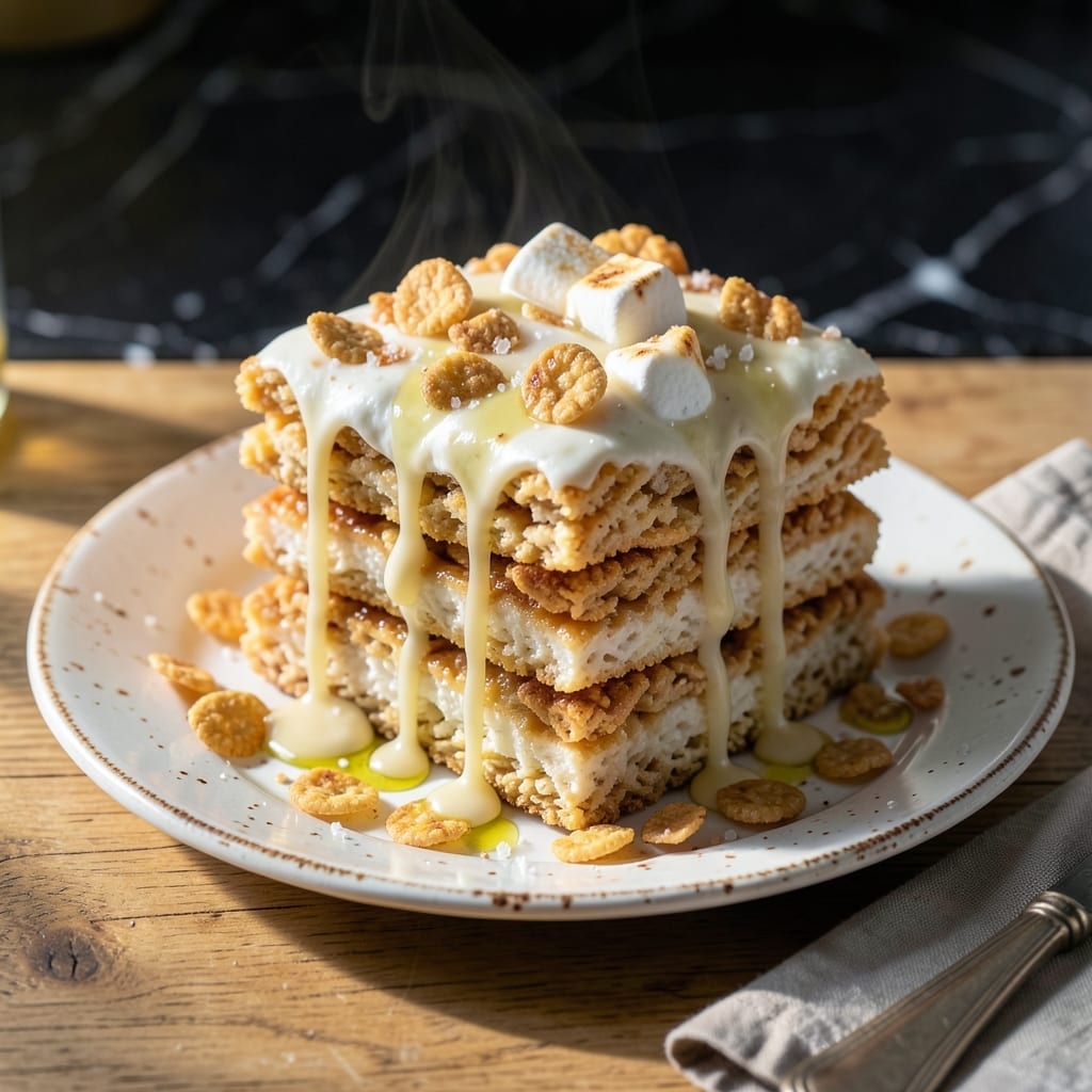 Rice Krispie Treats Recipe With Fluff: Marshmallow Clouds in Every Bite