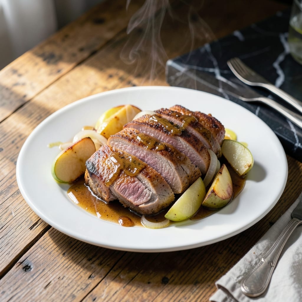 Pork Tenderloin Apple Recipe Slow Cooker: Hands-Off Sweet and Savory Succulence