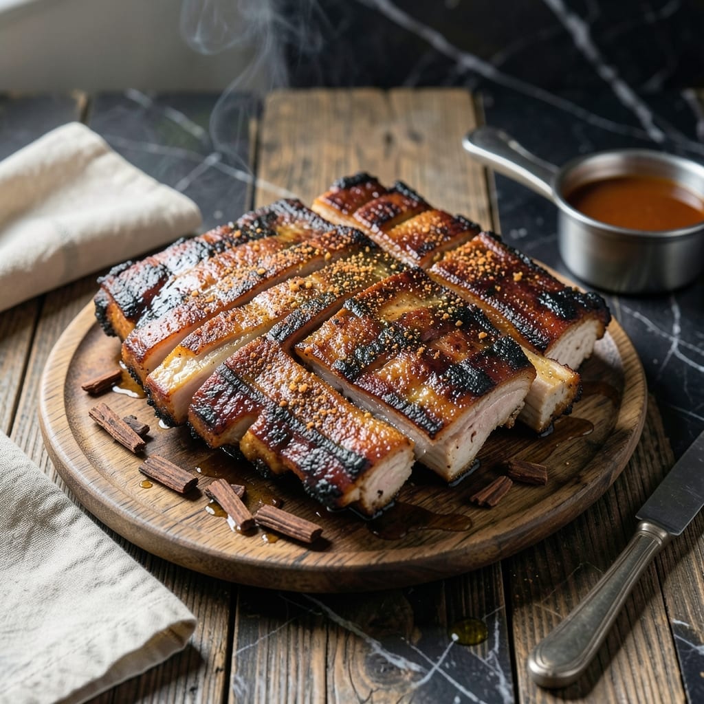 Barbecued Pork Ribs Recipe: Sticky Glaze With Smoky Depth