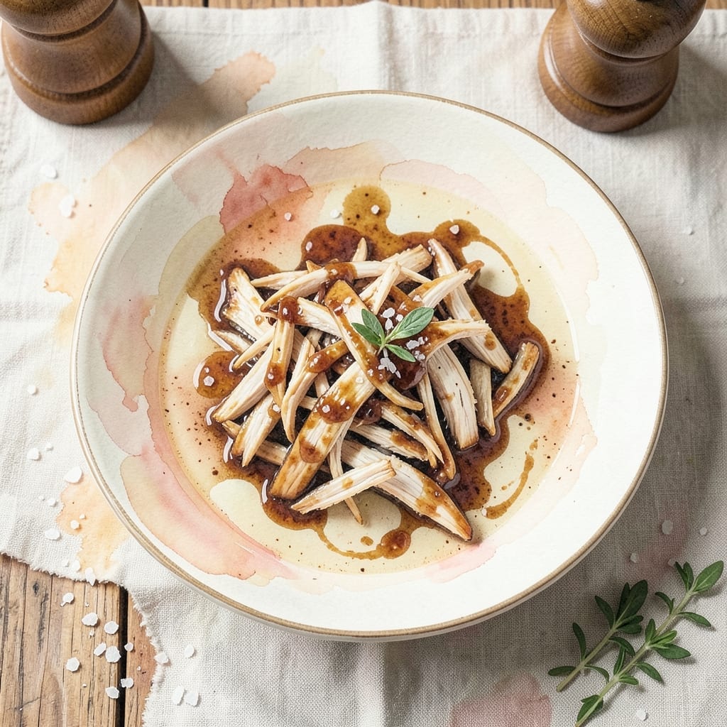 Shredded BBQ Chicken Slow Cooker Recipe: Effortless Smoky Sweetness