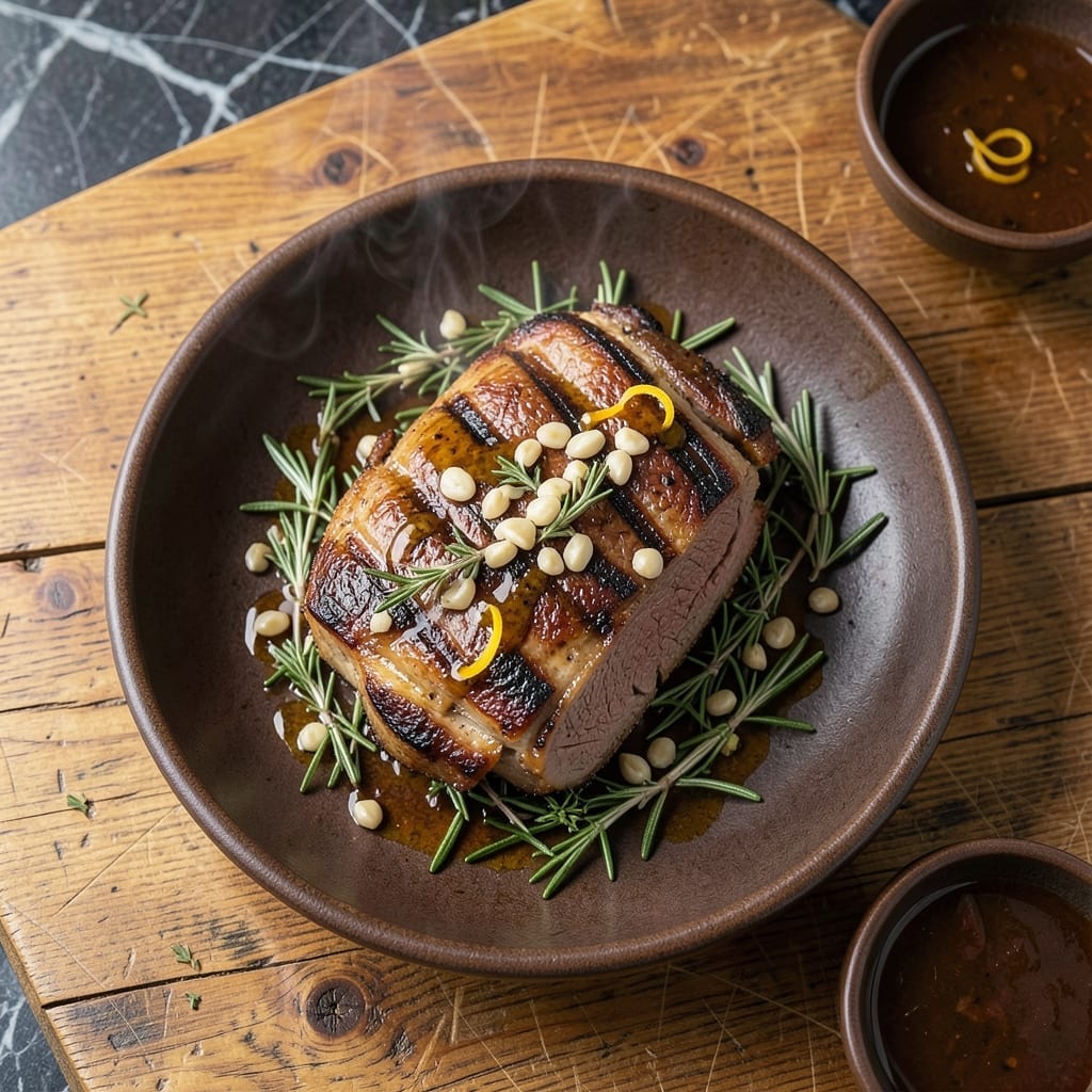 Grilled Deer Roast Recipe: Wild Game Elegance With Herb Crust