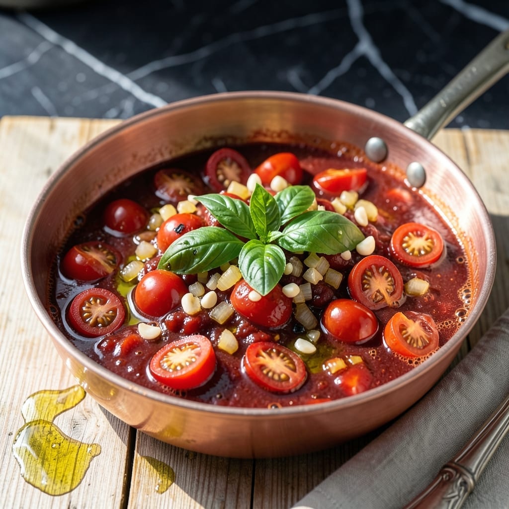 Cherry Tomato Sauce Recipe for Freezing: Bright Summer Flavor Preserved Year-Round
